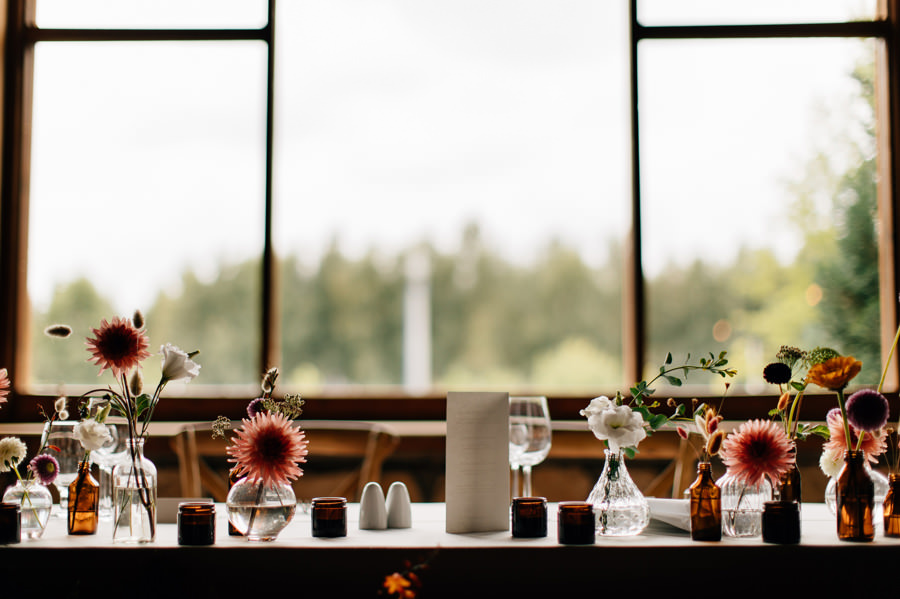 dekoracje weselne, dekoracja stołu weselnego, stół prezydialny dworzyszcze wola, stół prezydialny