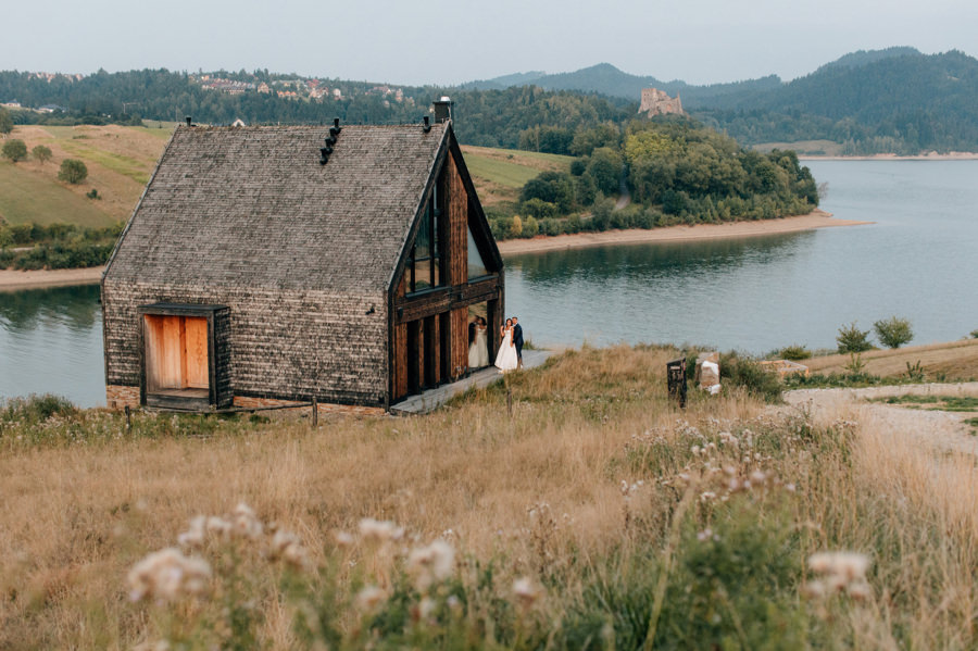 Sesja slubna w Kluszkowcach nad jeziorem Czorsztynskim
