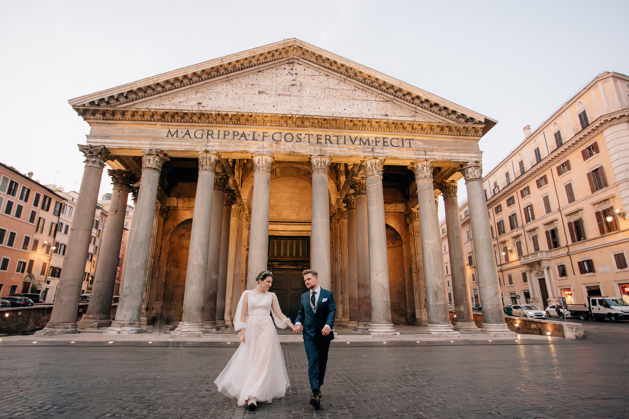 sesja poslubna w rzymie wlochy