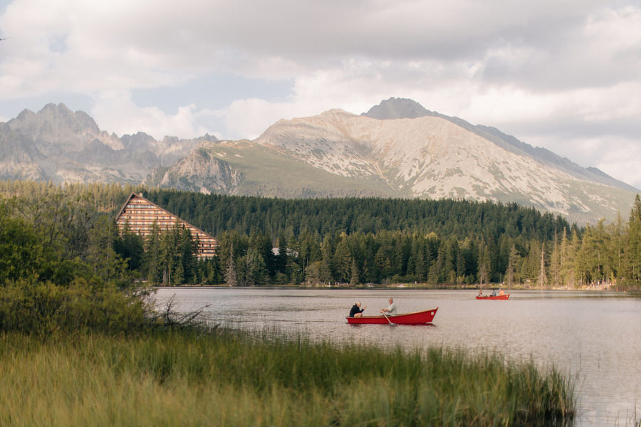 Plener poślubny Szczyrbskie Jezioro Sesja Tatry