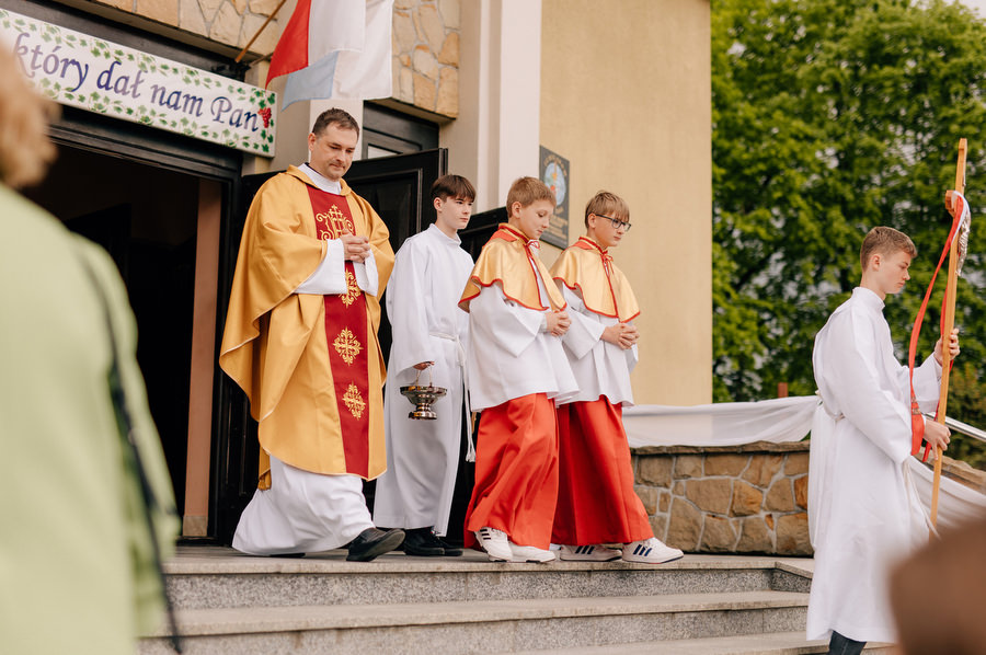 Zdjęcia na Komunii Świętej Sobniow